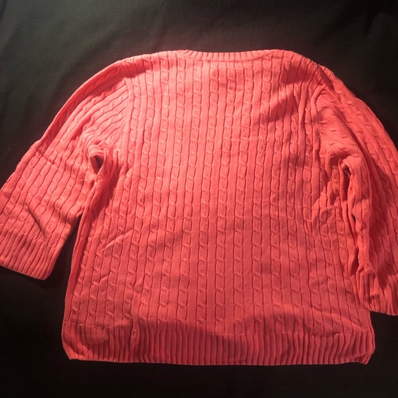 Pink Warm Sweater Blouse - Picture 4 of 4